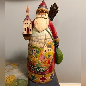 Jim Shore Heartwood Creek “God’s Blessings are Forever” 118433 Santa